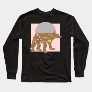 Meadow Brown Bear Long Sleeve T-Shirt